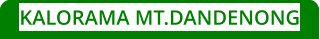 KALORAMA MT.DANDENONG